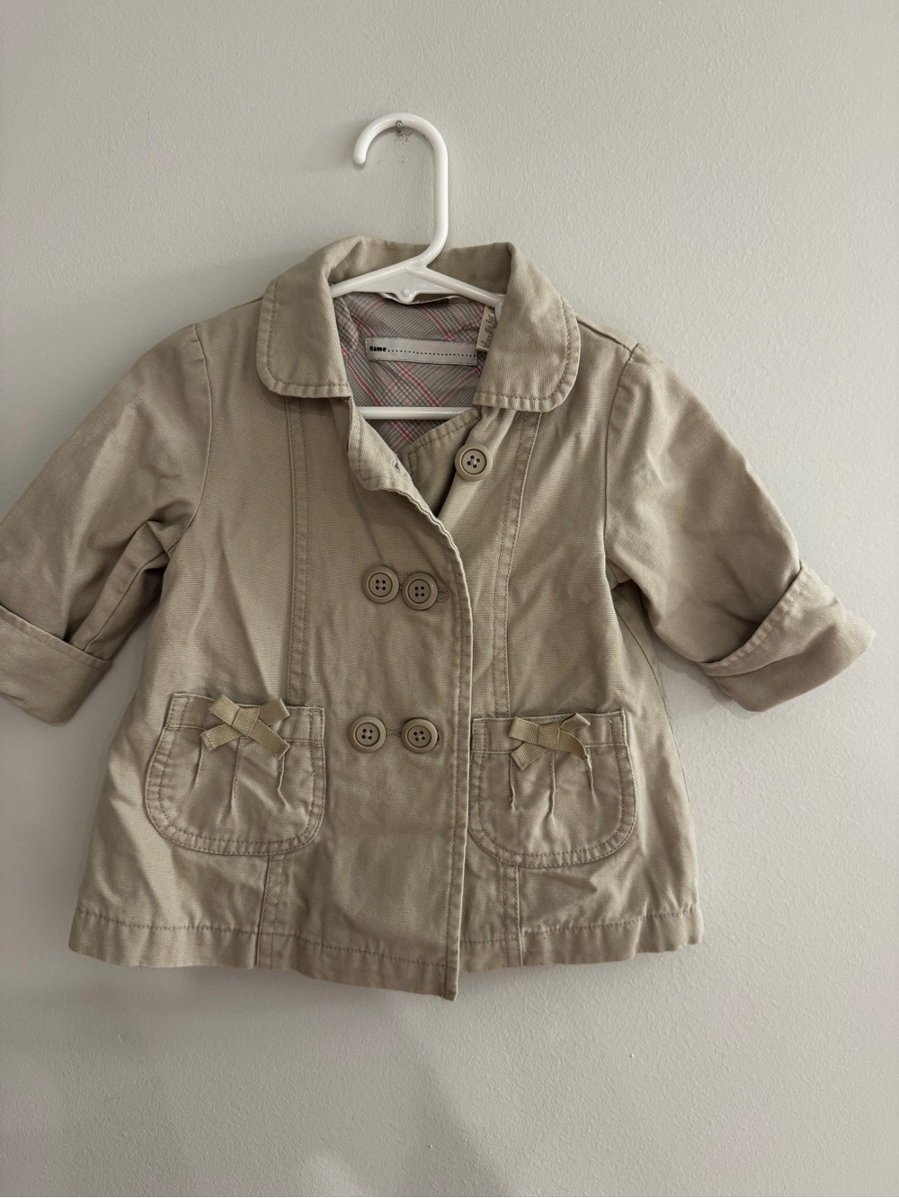 George Beige Light Jacket - 12 Months